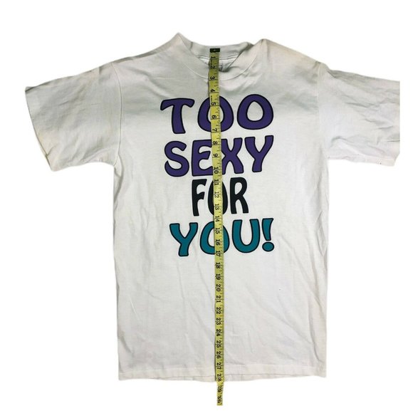 vtg 90s TOO SEXY FOR YOU! Deadstock Delta NOS - Picture 6 of 7